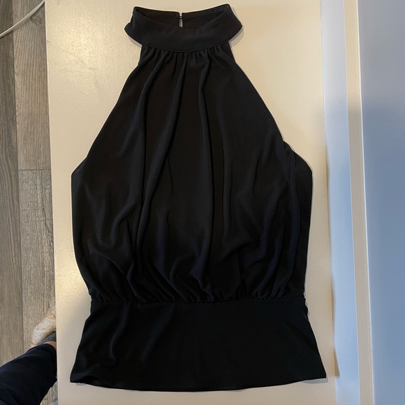 Express *BLACK* Mock Neck Tank EUC - Picture 4 of 10